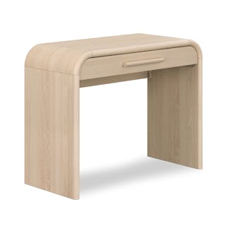 The Faydra Mini Desk x Cilo Ottoman Bundle - Primary View 1 of 7 (Click To Zoom).