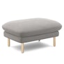 Sanders 35.5" Ottoman - Hestia Gray