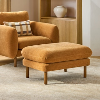 Sanders 35.5" Ottoman - Hestia Ginger