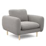 Sanders 37" Lounge Chair - Hestia Gray