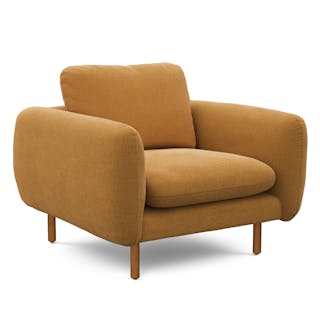 Sanders 37" Lounge Chair - Hestia Ginger