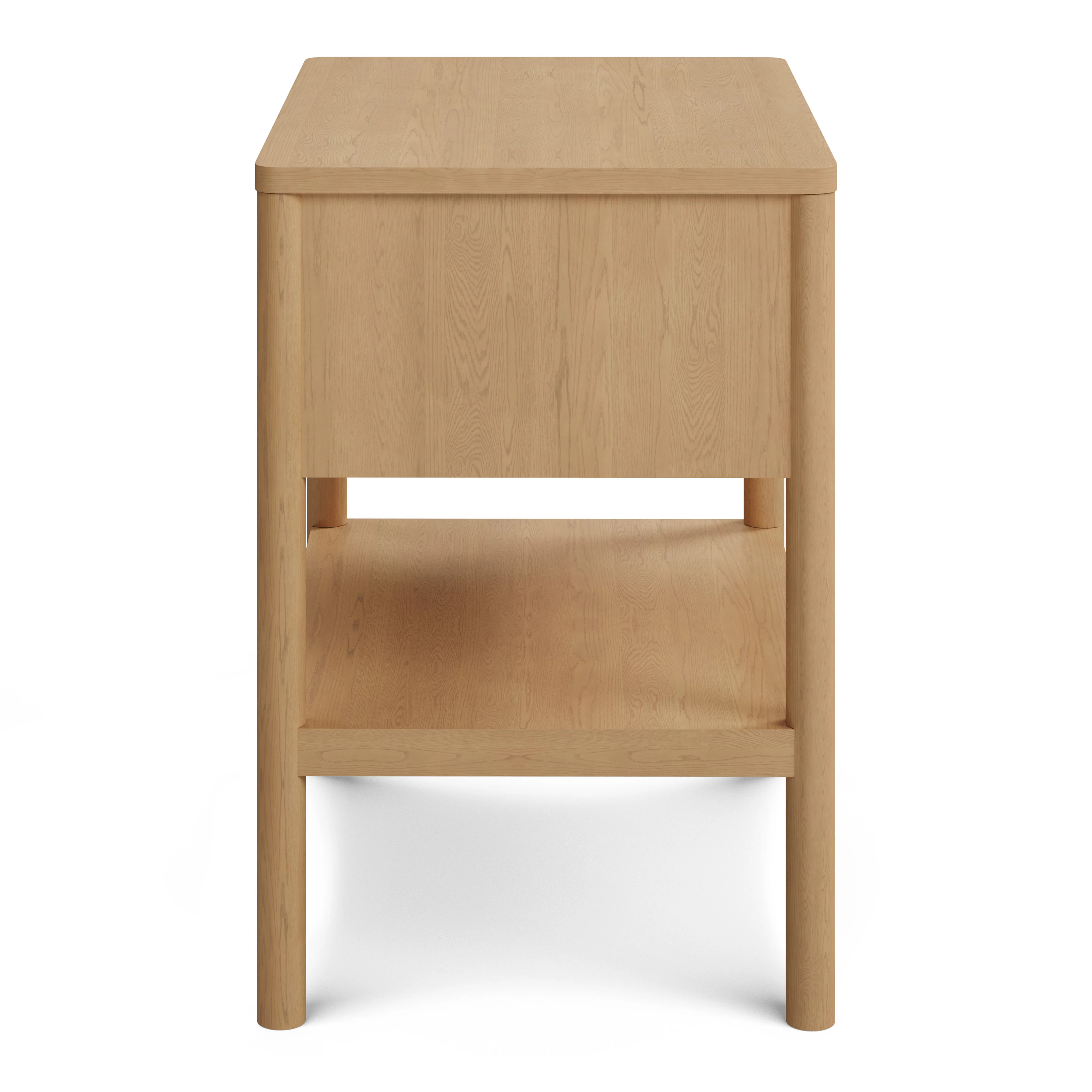 Liv 1-Drawer Nightstand - White Oak