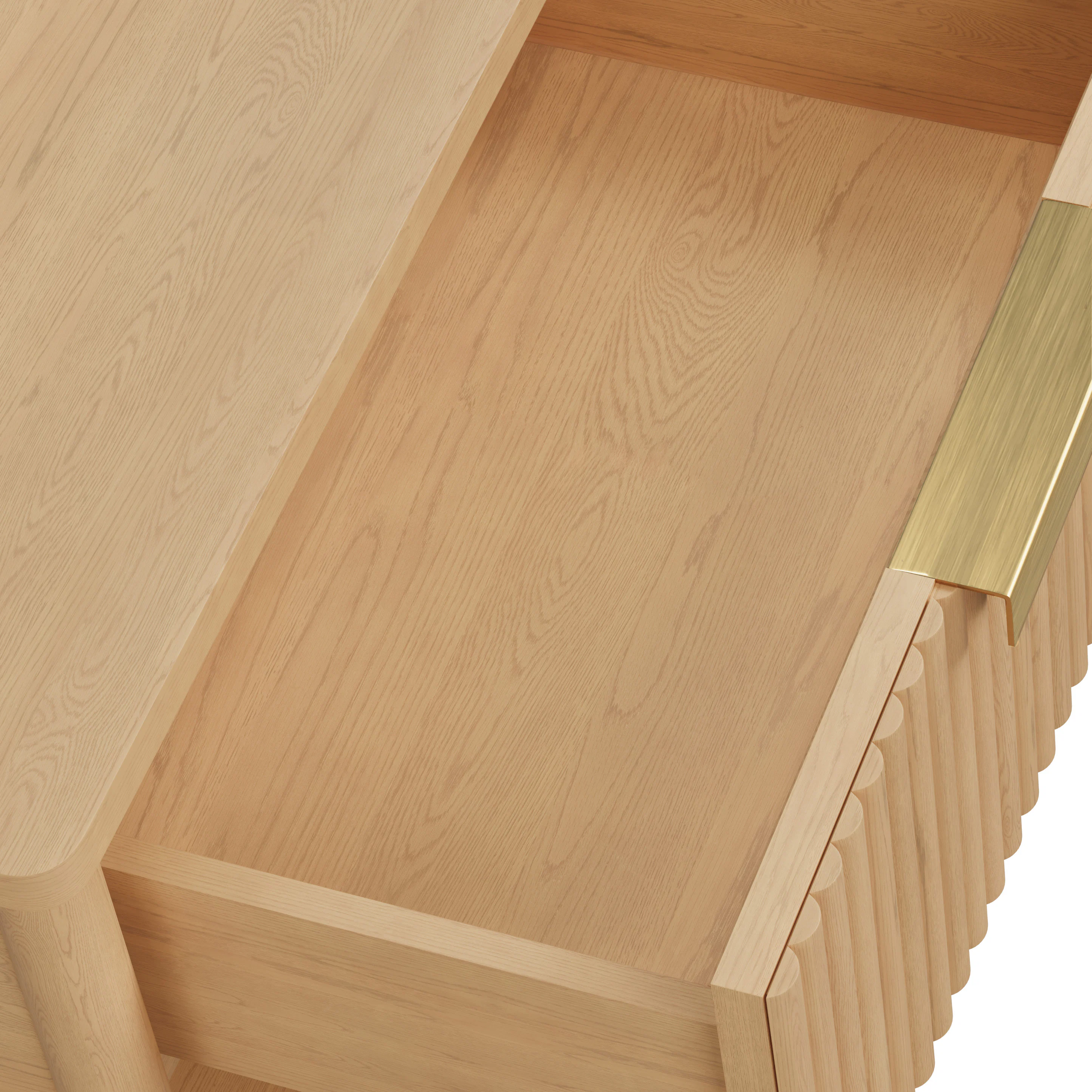 Liv 1-Drawer Nightstand - White Oak
