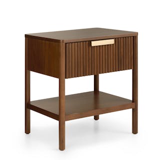 Liv 1-Drawer Nightstand - Walnut