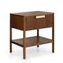 Liv 1-Drawer Nightstand - Walnut