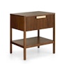 Liv 1-Drawer Nightstand - Walnut