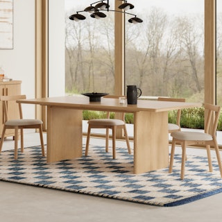 Torme 82.75" - 104.25" Extendable Dining Table - White Oak