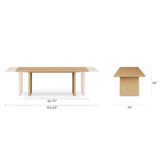 The Mikkel Dining Chair x Torme Dining Table Bundle - Primary View 1 of 6 (Click To Zoom).