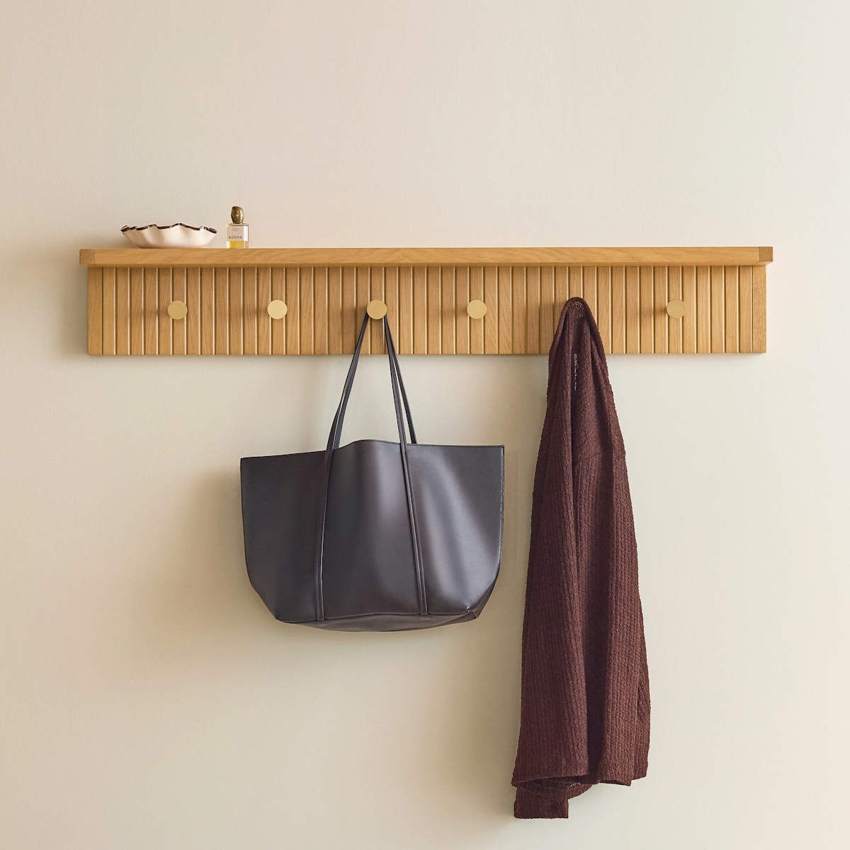 Article Coat Rack Kouva Natural Oak 47
