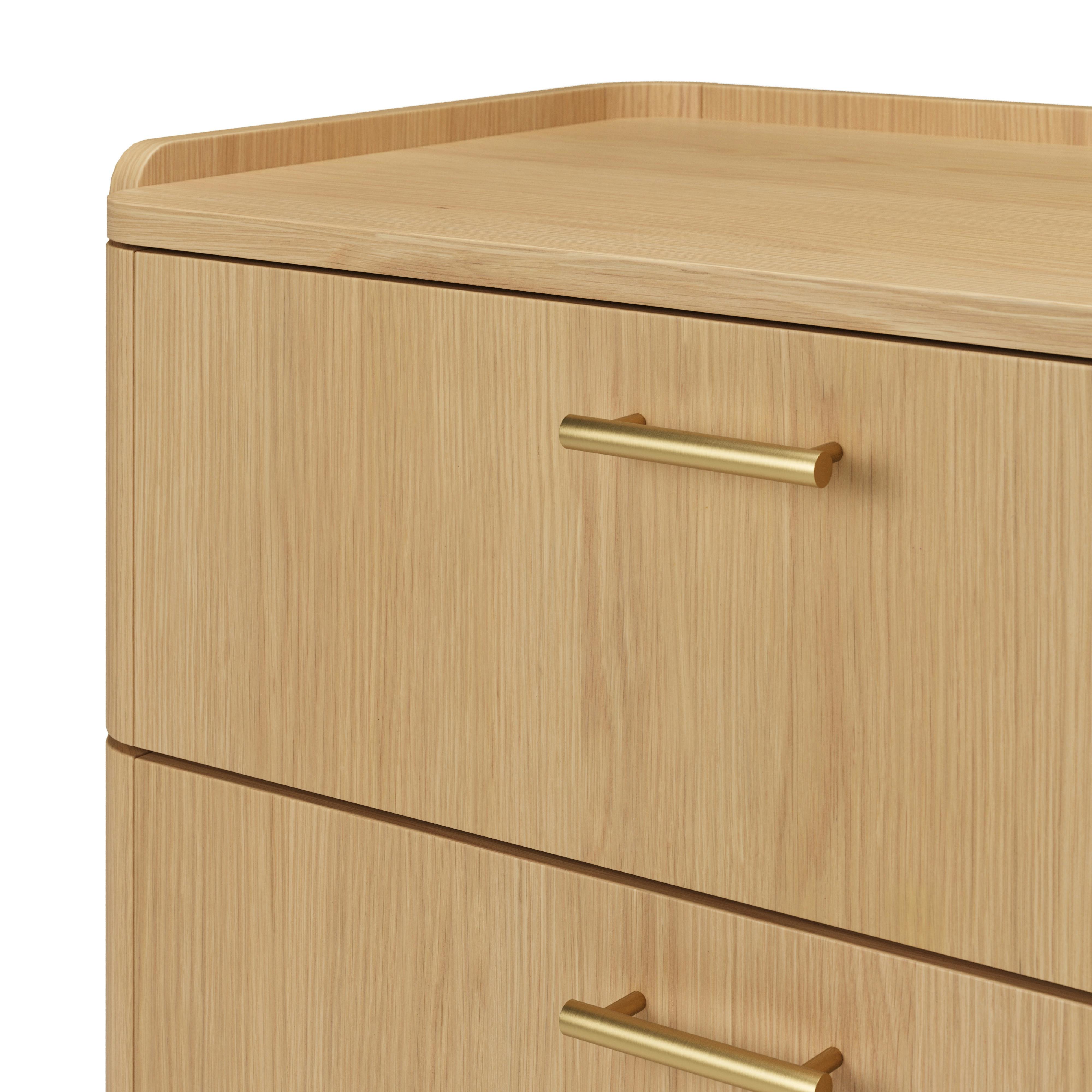 Miila White Oak 6-Drawer Double Dresser | Article