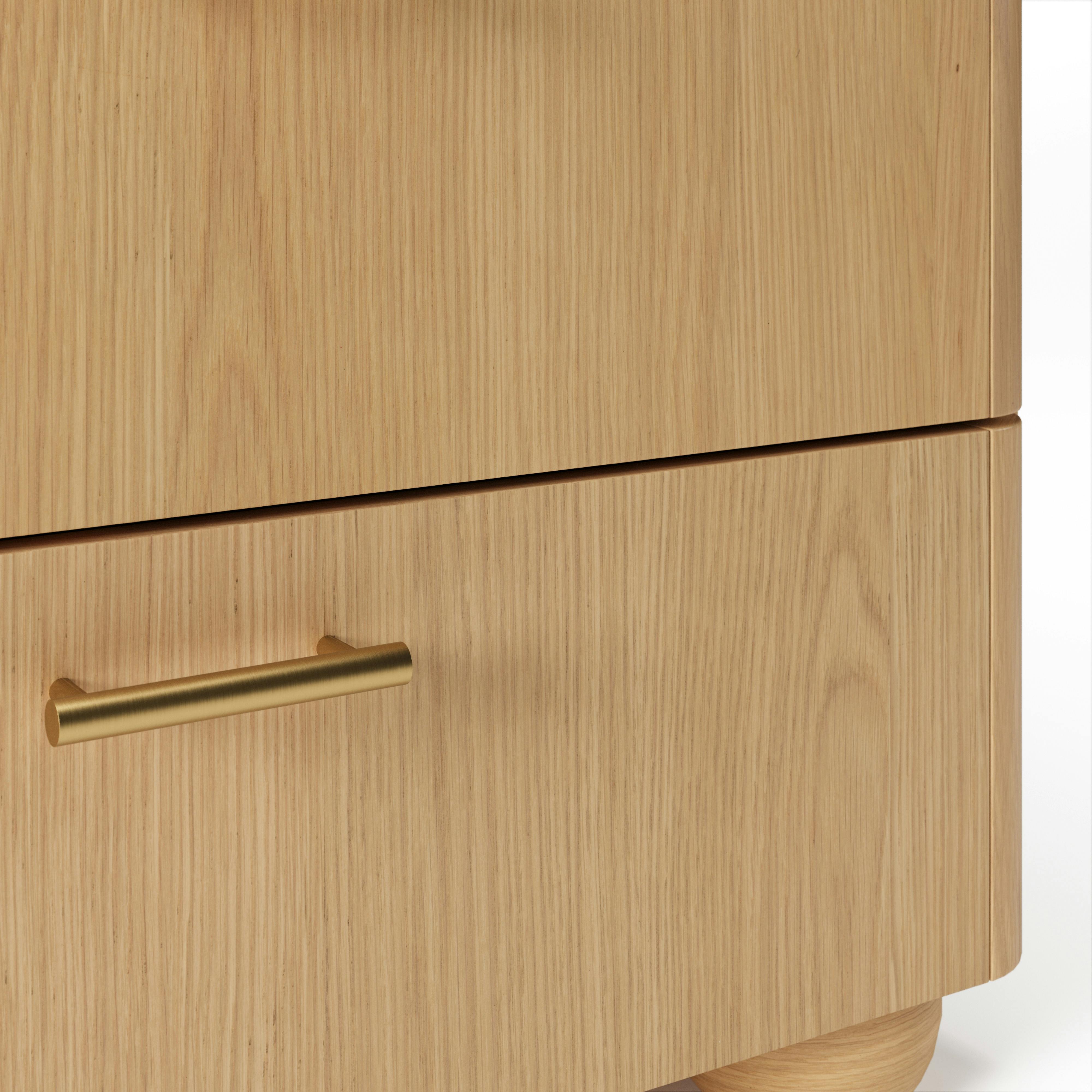Miila White Oak 6-Drawer Double Dresser | Article