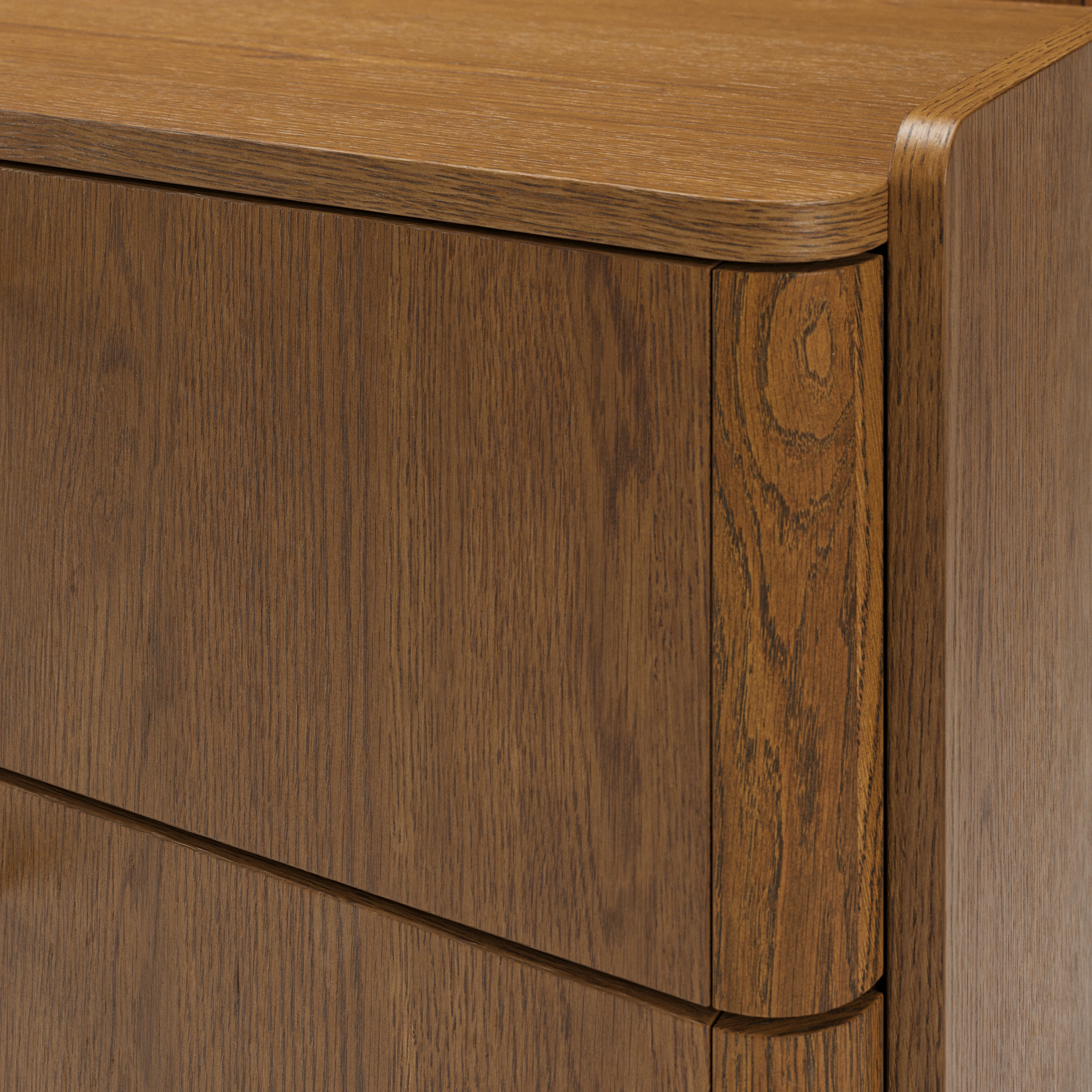Miila 6-Drawer Double Dresser - Smoked Oak