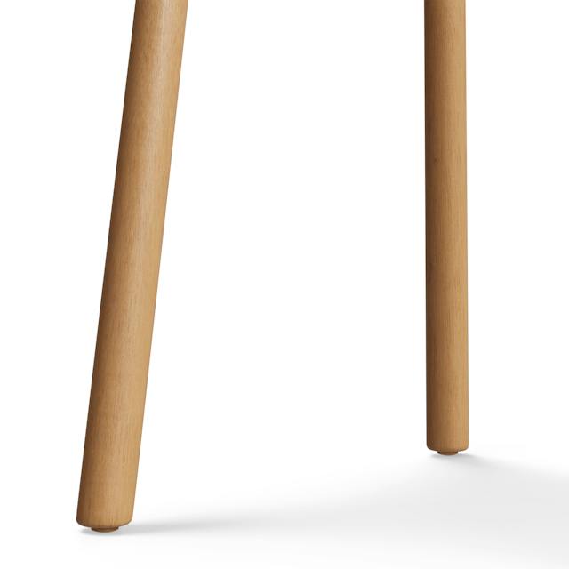 Solid wood turned component