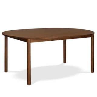 Heidi 48" - 67.75" Extendable Round Dining Table - Walnut