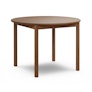 Heidi 42" Round Dining Table - Walnut
