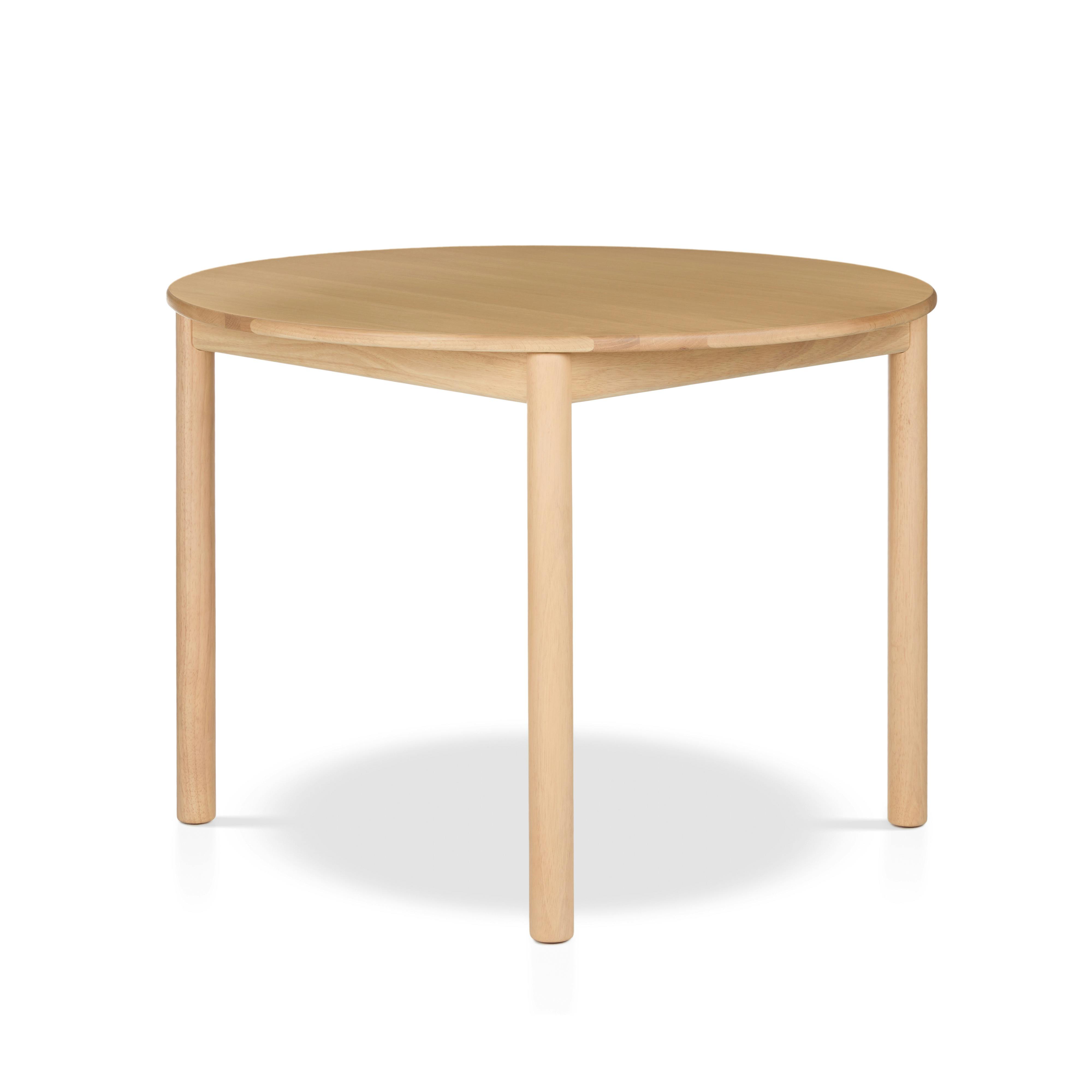 Heidi White Oak Round Dining Table for 4 | Article