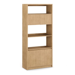 Kouva 36" Modular Bookcase - Natural Oak