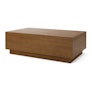 Leif 47" Storage Coffee Table - Smoked Oak