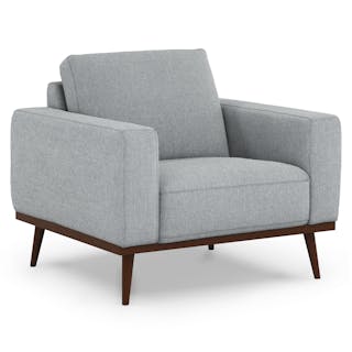 Rhett 38.5" Lounge Chair - Harbor Gray