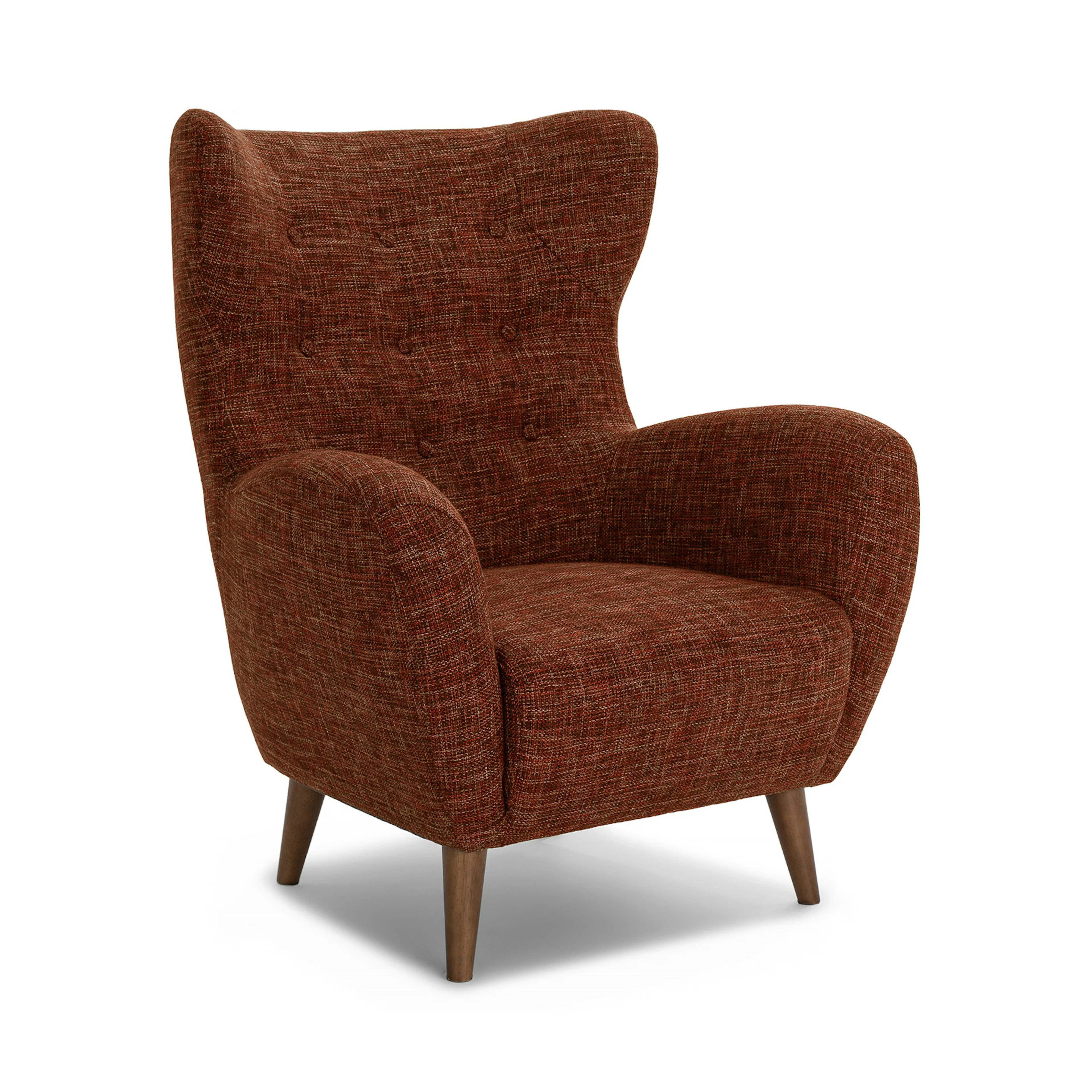 Mod 35" Lounge Chair - Orange Spice