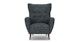Mod Blue Berry Armchair - Gallery View 1 of 11.