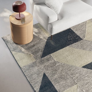 Nelsa 9 x 12 Rug - Geo Blue