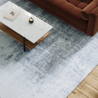 Berge 8 x 10 Rug - Blue Wash