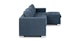 Soma Midnight Blue Right Sofa Bed - Gallery View 7 of 13.
