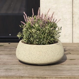 Pursl Small Indoor/Outdoor Planter - Sandstone