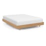 Basi Queen Bed Frame - White Oak