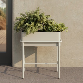 Marais Tall Outdoor Planter - Taupe