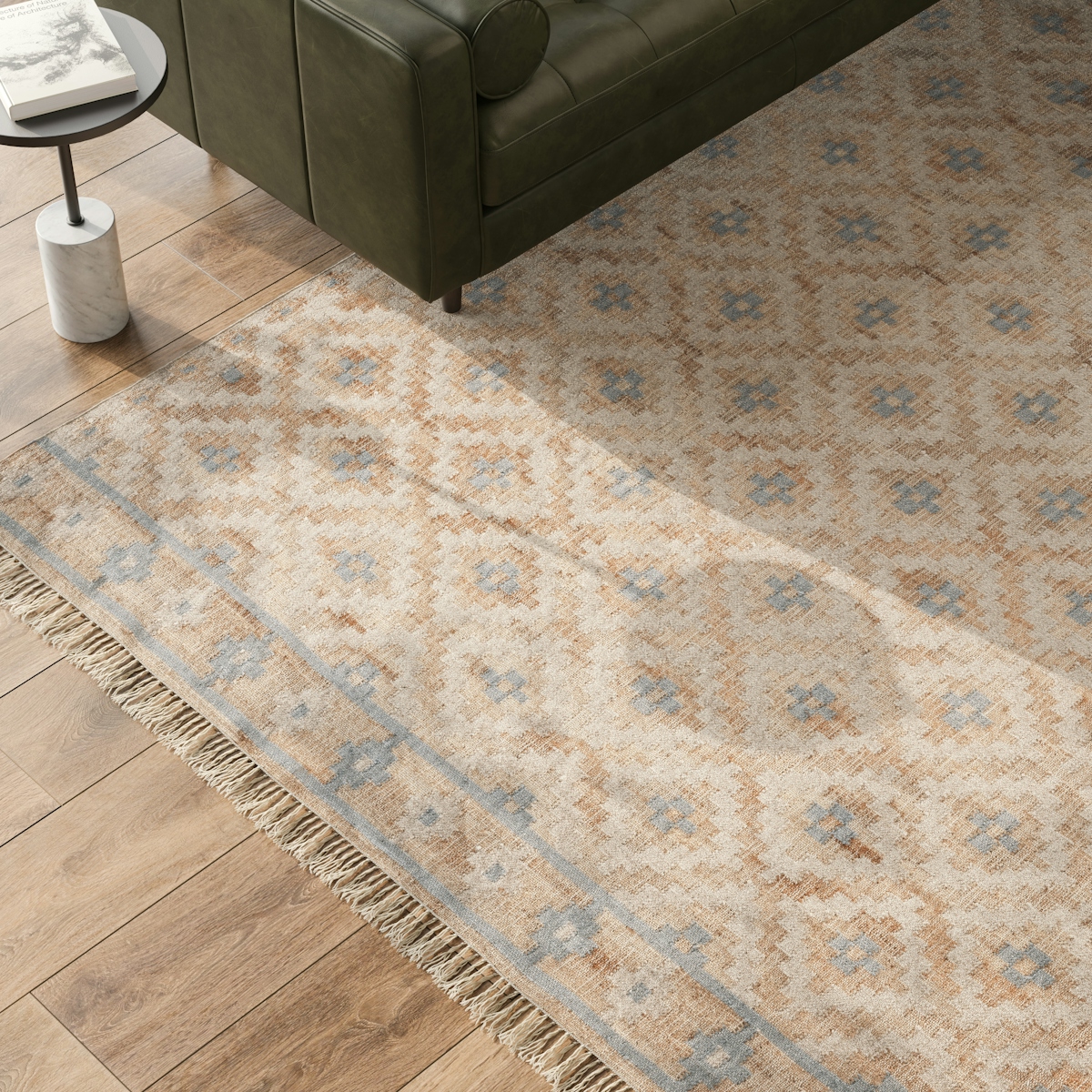 Mattis 8x10 Diamond Multi Handmade Area Rug | Article
