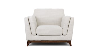 Ceni Fresh White Armchair
