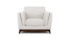 Ceni Fresh White Armchair - Gallery View 1 of 10.