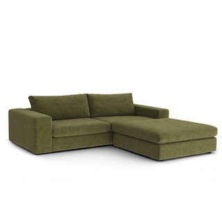 Beta 98" Modular Sectional - Cypress Green