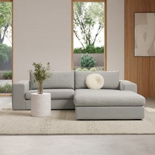 Beta 98" Modular Sectional - Welsh Gray