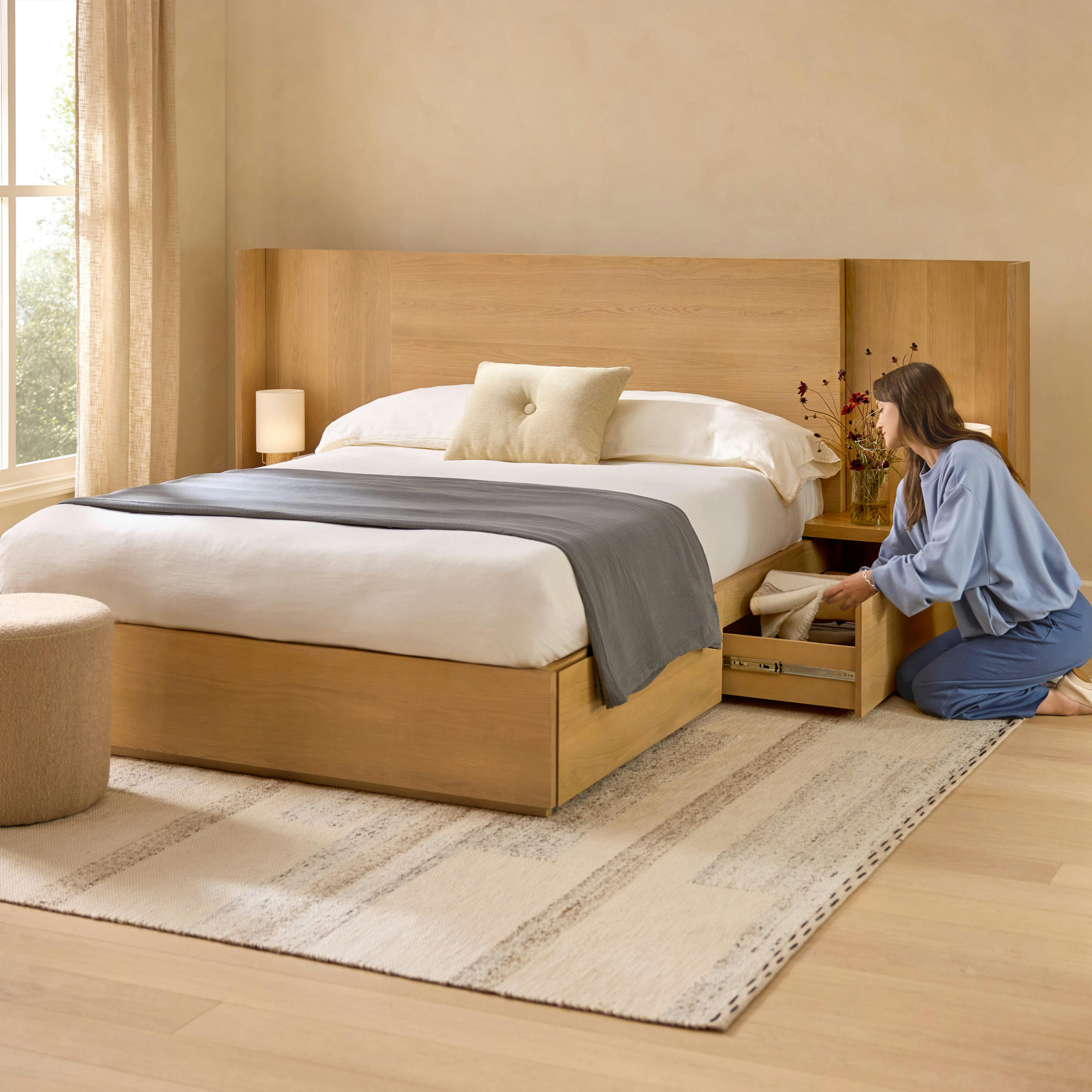 Article Leif Platform Storage Bed - Thumbnail 4