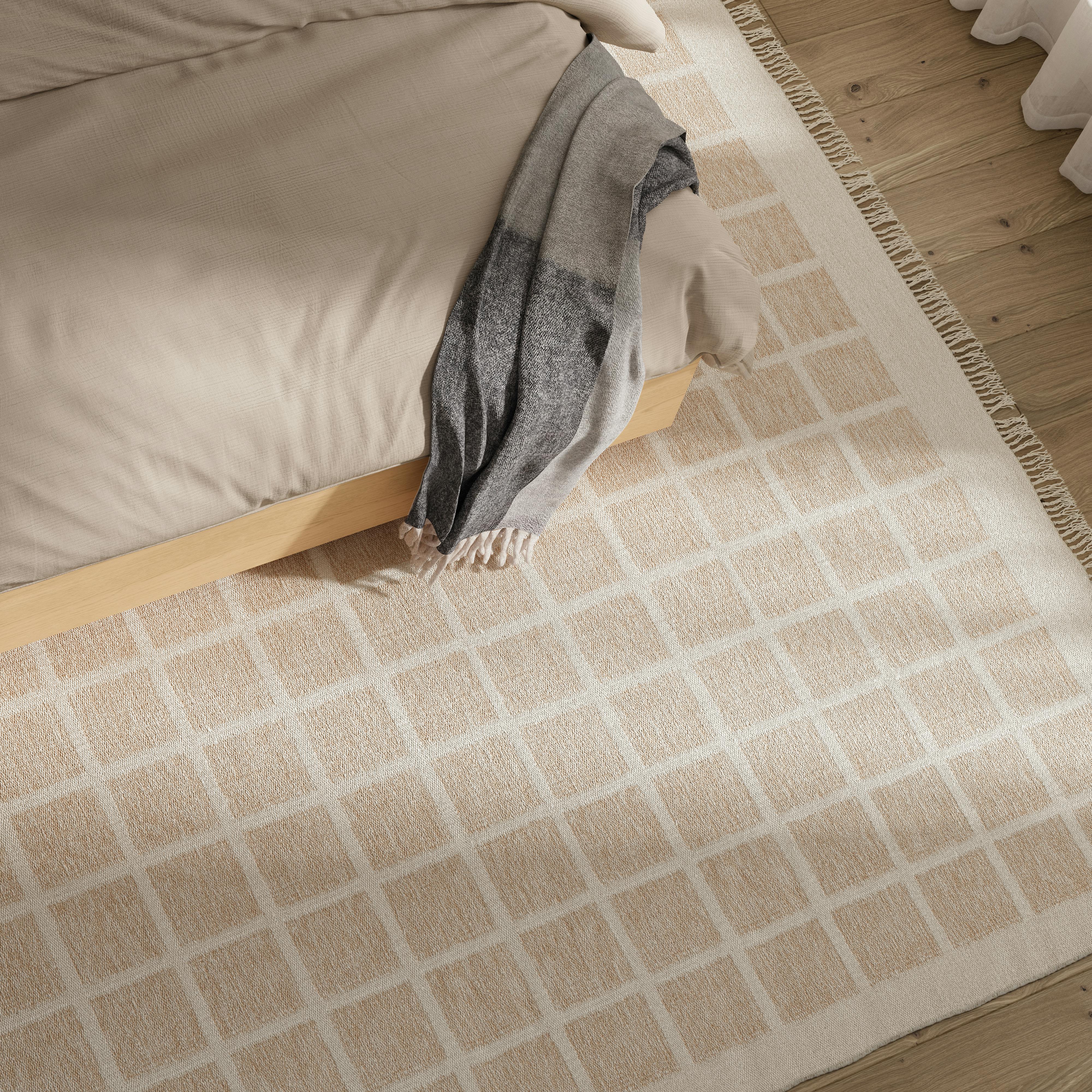 natural　ヴィラ12 Norell 9x12 Windowpane Handmade Area Rug | Article