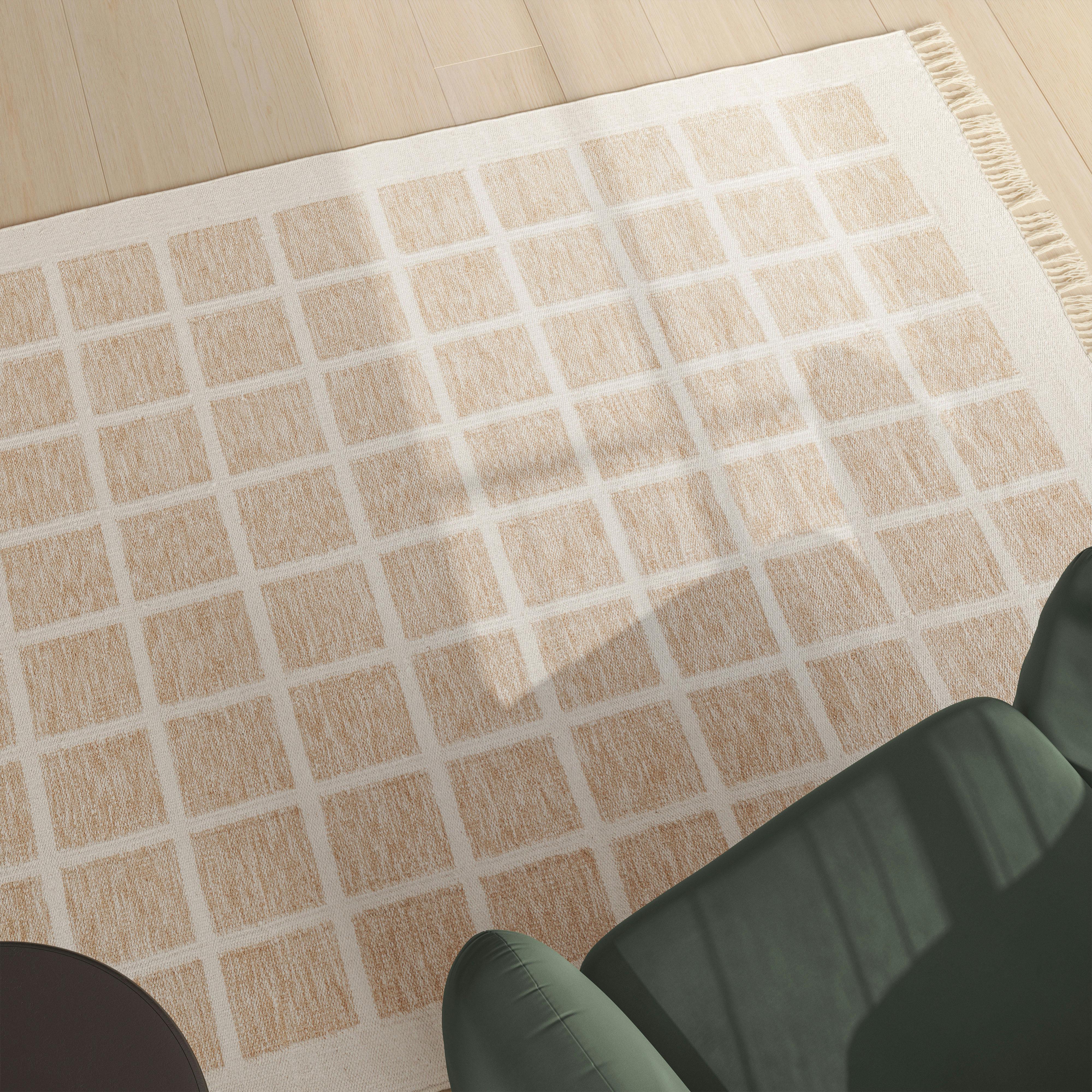 Norell 5x8 Windowpane Handmade Area Rug | Article