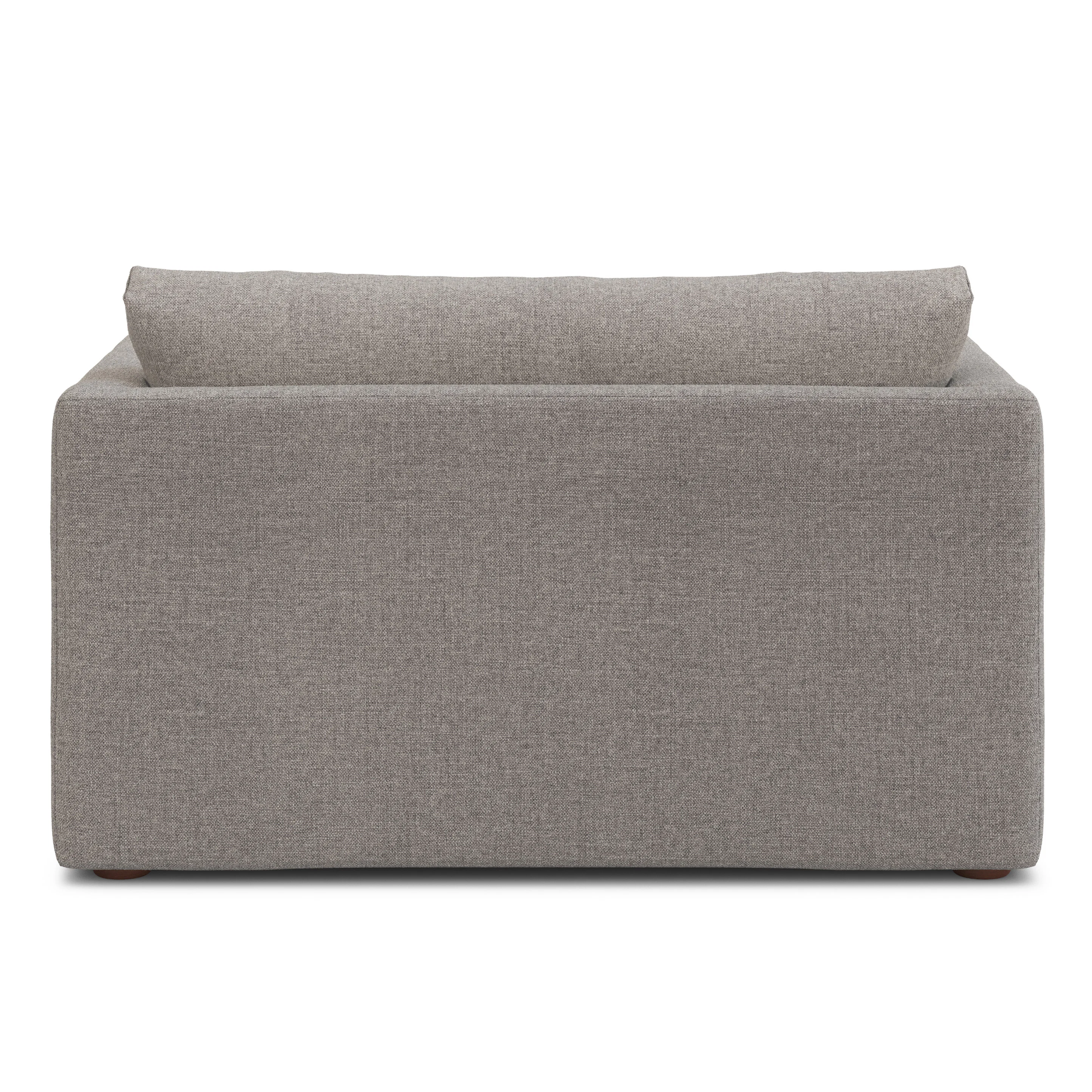 Marina 57" Sleeper Lounge Chair - Hestia Gray