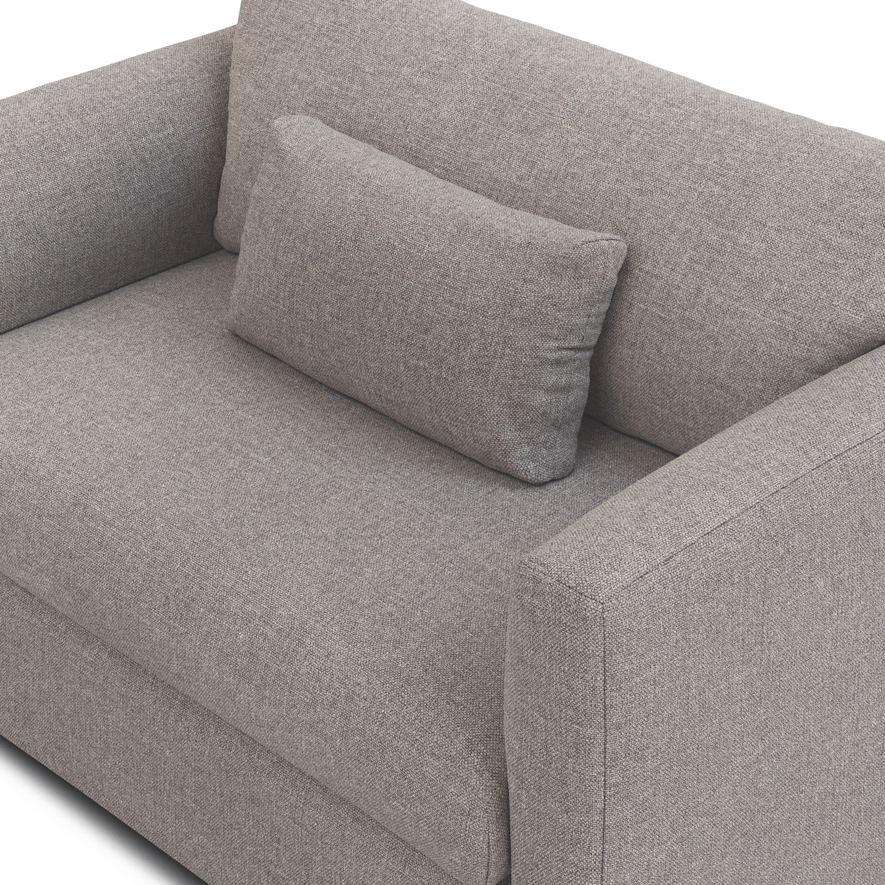 Marina 57" Sleeper Lounge Chair - Hestia Gray