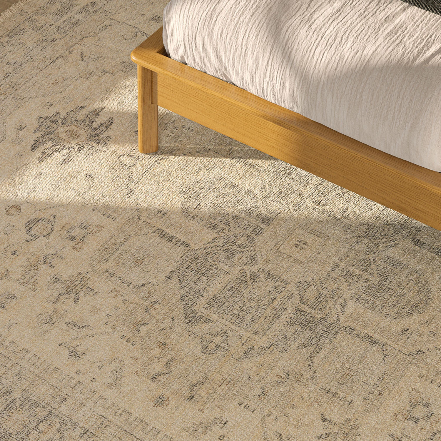 Hobart 9x12 Cream Multi Rug - Elegant & Stylish