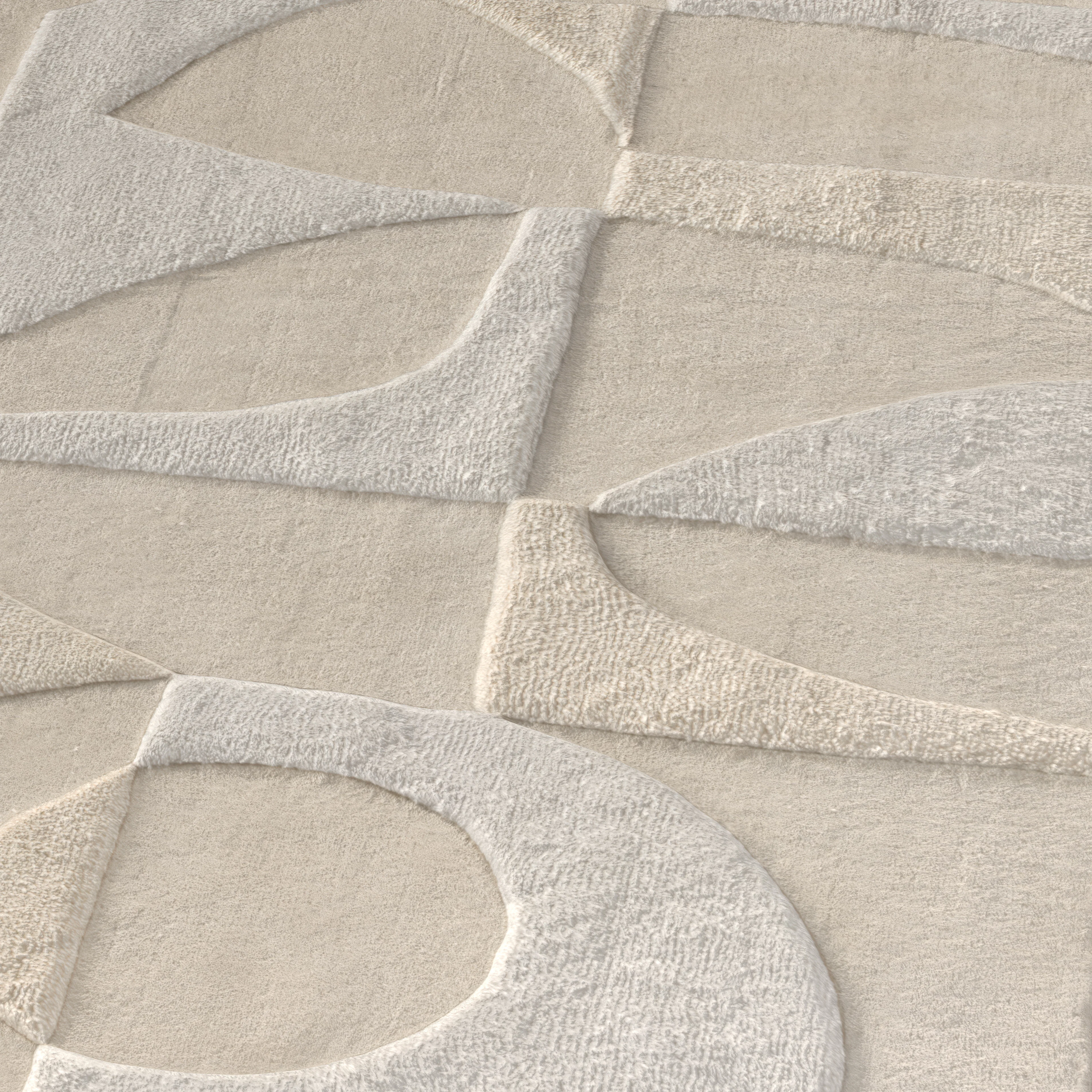 Fraya 9 x 12 Rug - Textured Ivory