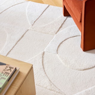 Fraya 9 x 12 Rug - Textured Ivory