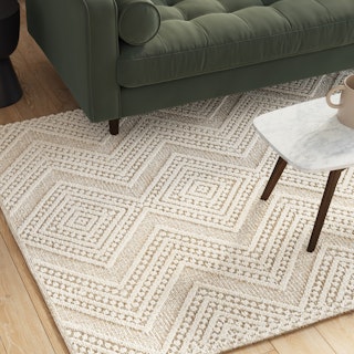 Carina 5 x 8 Rug - Textured Ivory