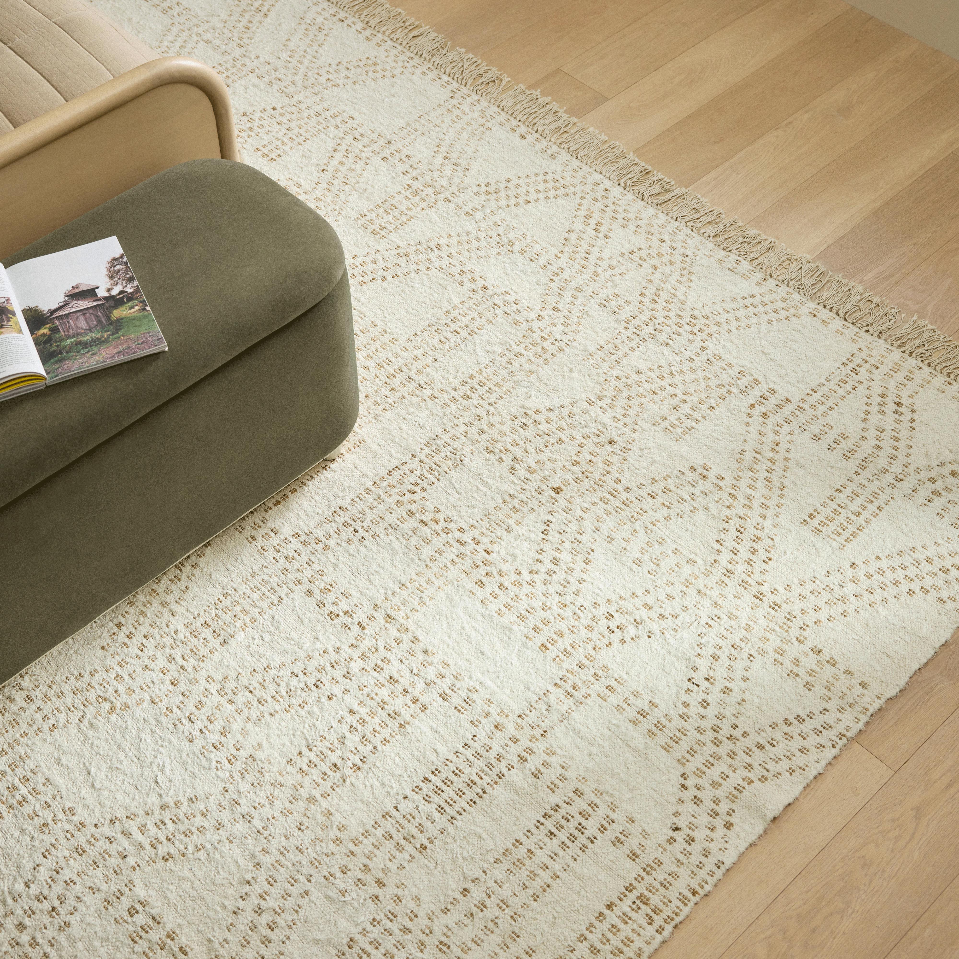 Ivar 8x10 Ivory Handmade Area Rug | Article