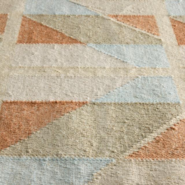 Hannes 5x8 Quilt Chevron Handmade Area Rug | Article