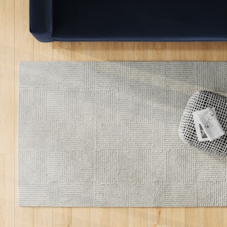 Clyde 5 x 8 Wool Rug - Hush Gray