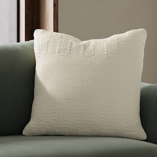 Eula Pillow - Woven Neutral