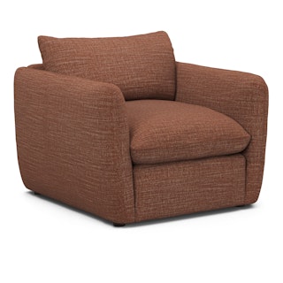 Leigh 42" Lounge Chair - Napa Rust